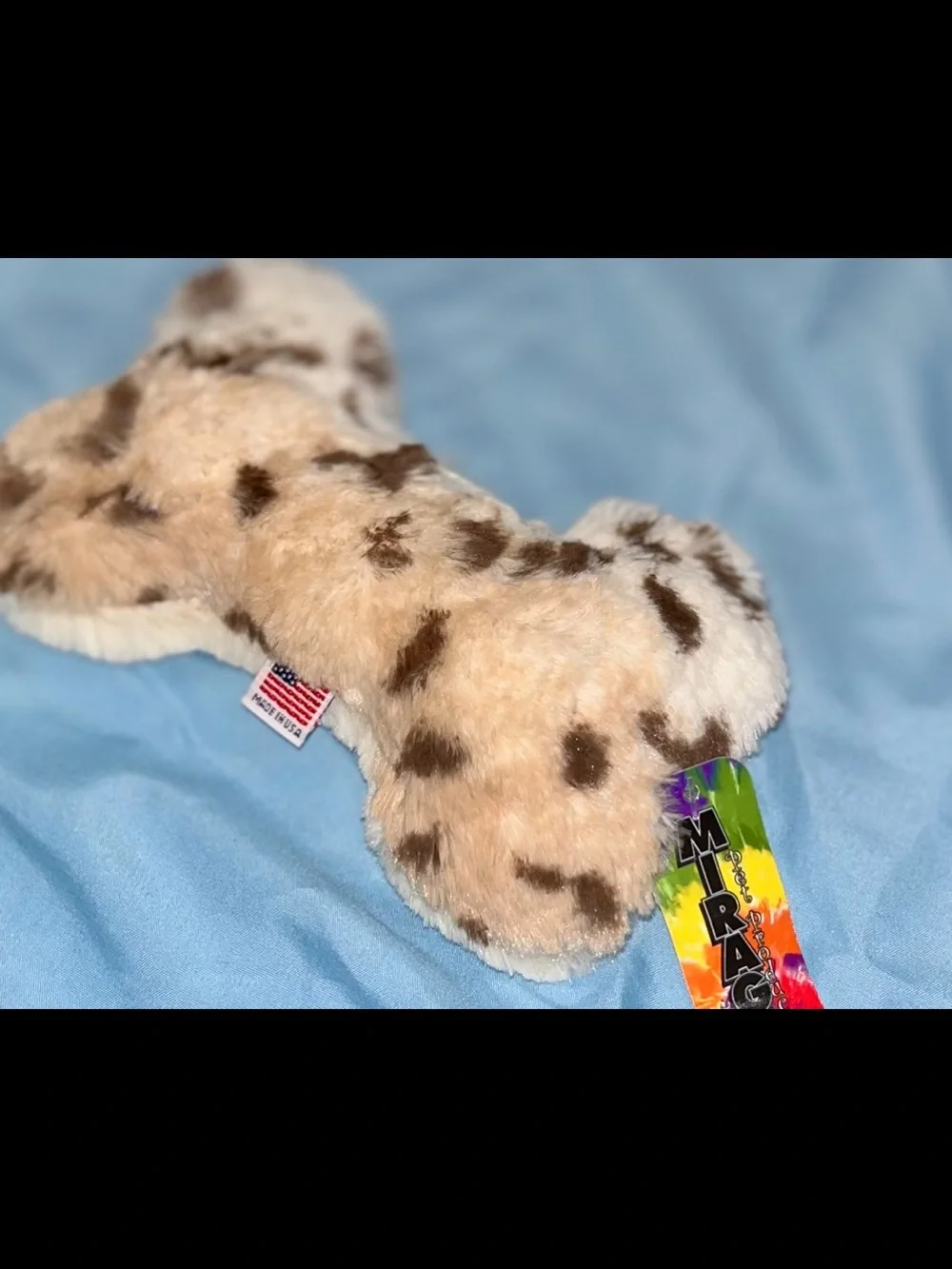 mirage dog plush